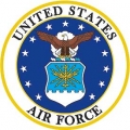 PATCH-USAF LOGO (3") PATCH-USAF LOGO (3")